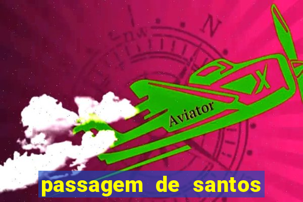 passagem de santos para guarulhos aeroporto